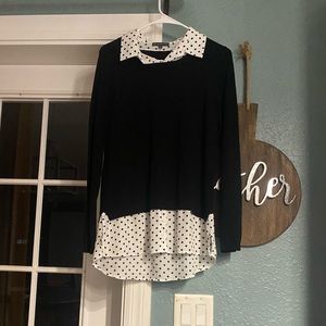 Long sleeve blouse